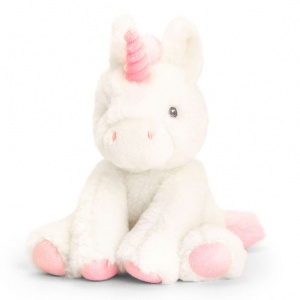 Keel Toys Keeleco Twinkle Unicorn Huggable Cuddly Soft Toy Plush